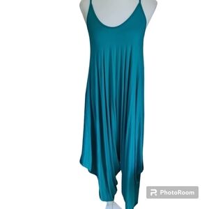 Topping Womens Lagenlook Romper Baggy Harem Playsuit Jumpsuit Size S